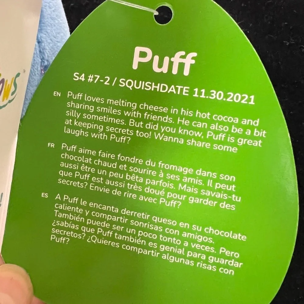 NWT "Puff" Original Squishmallows - Picture 5 of 5